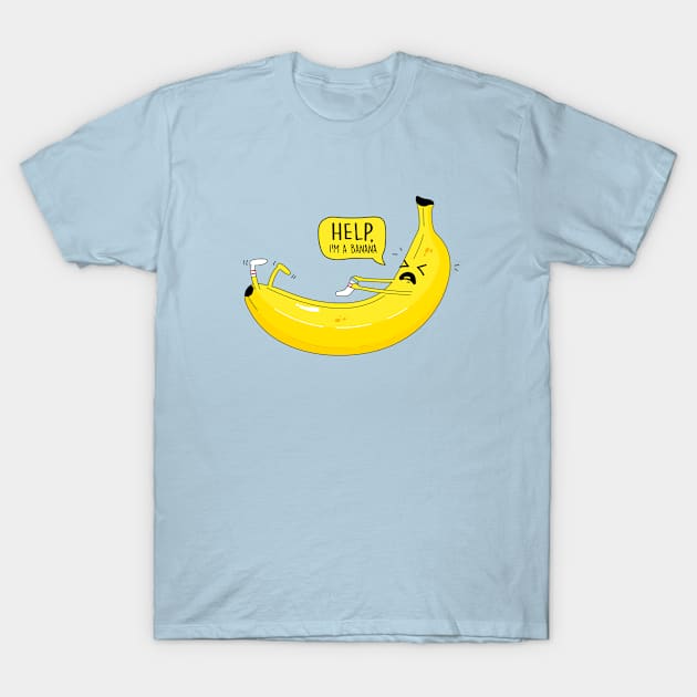 Banana and sock T-Shirt by My Happy-Design